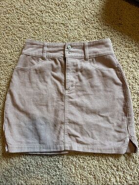 Hollister| Tan Corduroy Skirt| Size 0